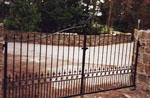 Waterfall Engineering - Entrance Gates - Welding Cork